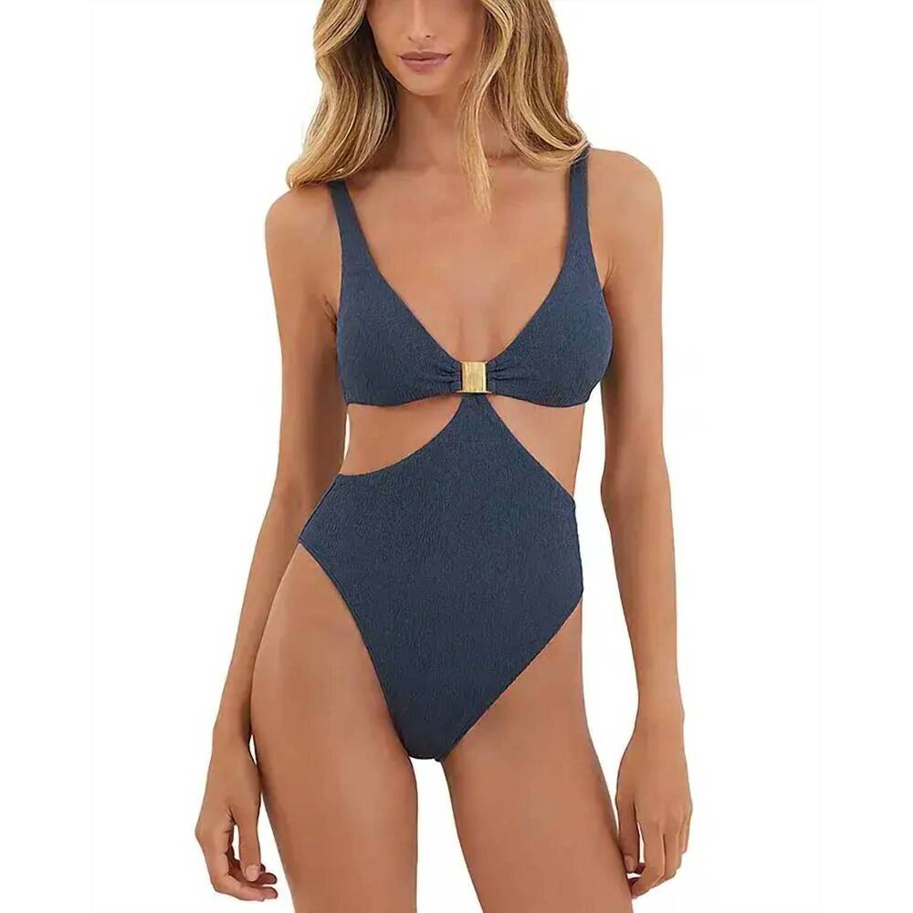 NEW VIX PAULA HERMANNY mayra one piece cut out swimsuit in bayside
